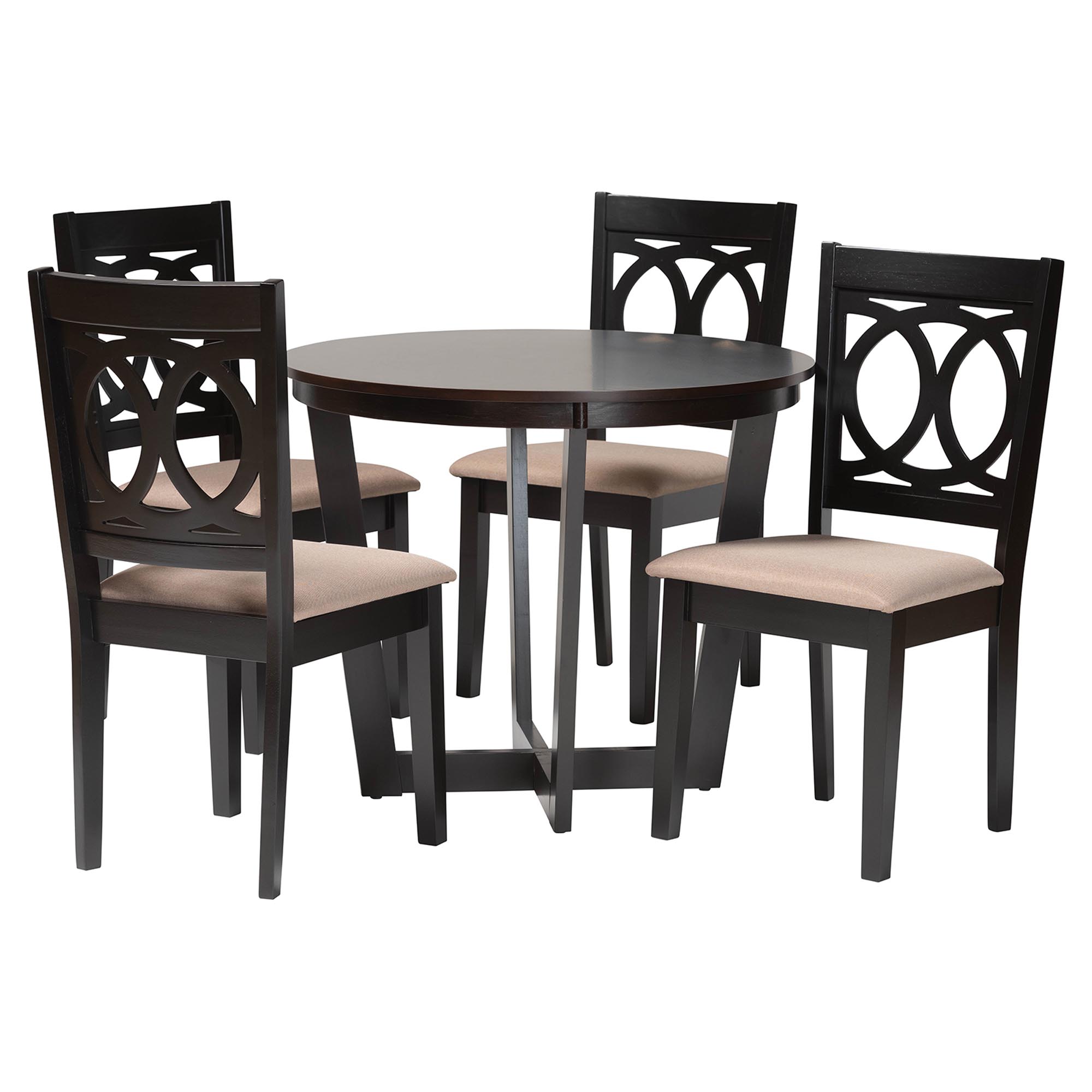 5 Piece Dining Sets Dining Room Bar Furniture Affordable Modern Furniture Baxton Studio Outlet